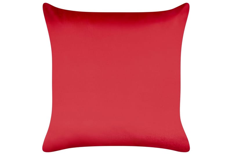 Prydnadskuddar Marshmallow set om 2 Röd/Grön - Röd/Grön - Textil & mattor - Filtar, kuddar & plädar - Utekudde