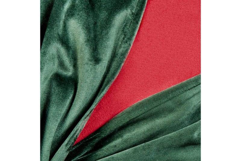 Prydnadskuddar Marshmallow set om 2 Röd/Grön - Röd/Grön - Textil & mattor - Filtar, kuddar & plädar - Utekudde