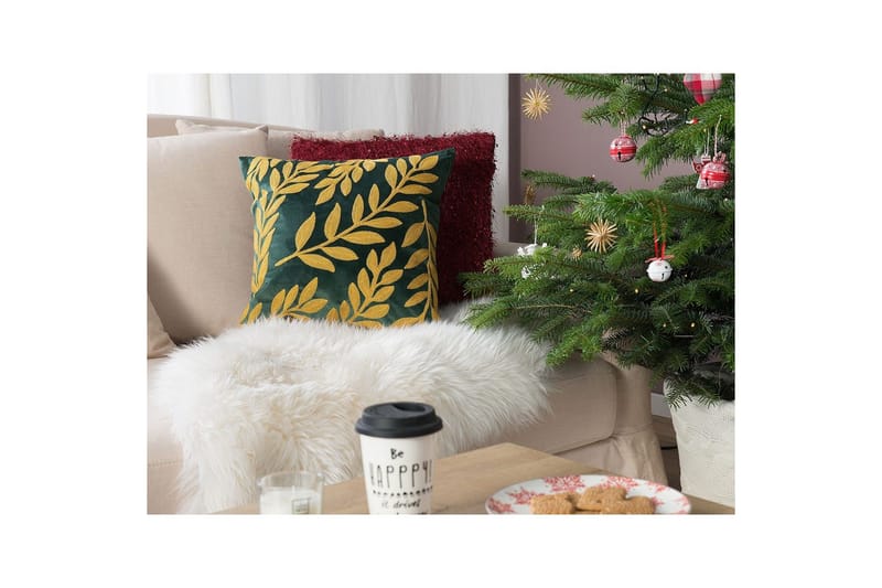 Prydnadskuddar Mistletoe set om 2 - Textil & mattor - Filtar, kuddar & plädar - Prydnadskudde & kuddfodral