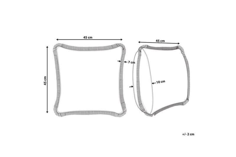 Prydnadskuddar Mitella - Textil & mattor - Filtar, kuddar & plädar - Utekudde