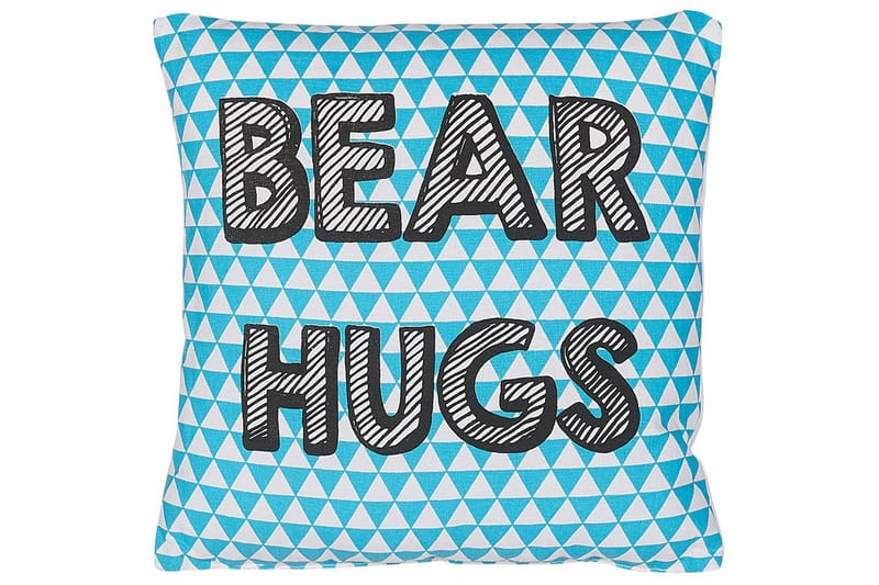 Prydnadskuddar Radzkot Blå/vit/svart, Blå/vit/svart