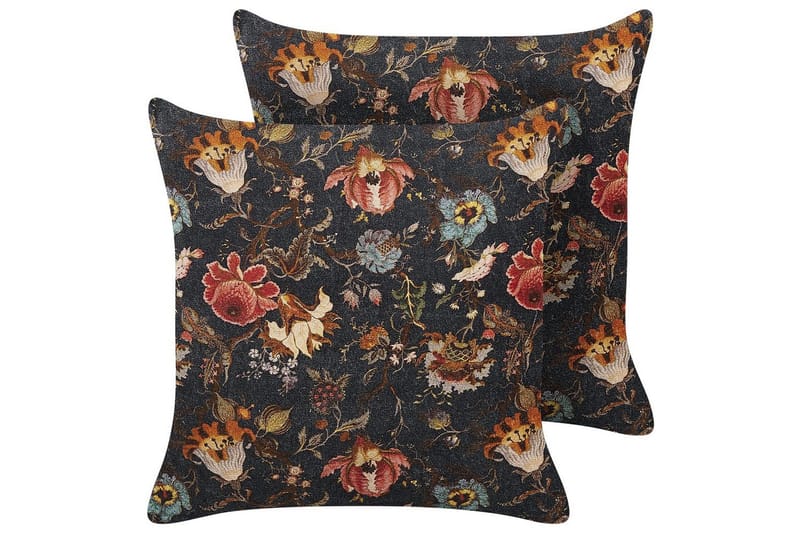 Prydnadskuddar Ramonda set om 2, undefined