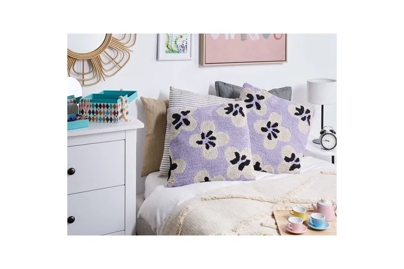 Prydnadskuddar Soapwort set om 2 - Textil & mattor - Filtar, kuddar & plädar - Utekudde