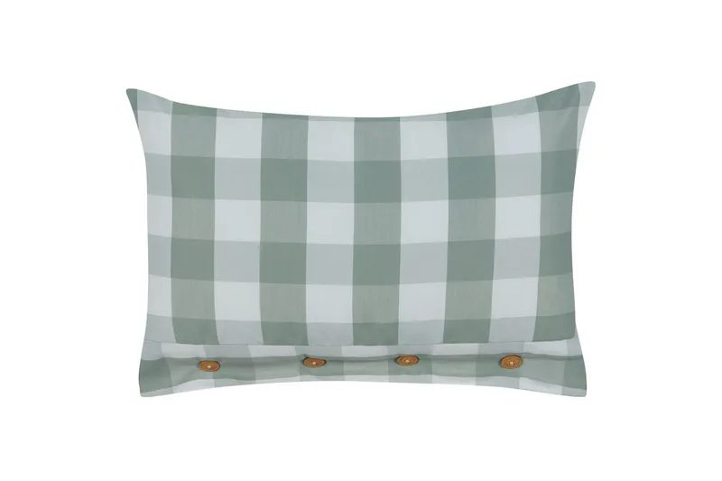 Prydnadskuddar Tamnine Mintgrön/Vit, Rektangulär, Mintgrön/Vit, Rektangulär