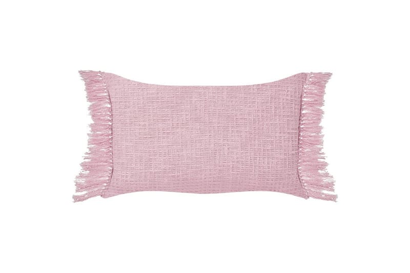 Prydnadskuddar Tansy set om 2 Rosa - Rosa - Utemöbler - Dynor - Soffdynor & bänkdynor utemöbler