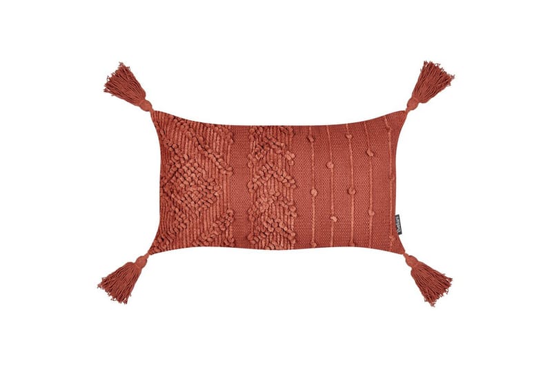 Prydnadskuddar Valvaria set om 2 Röd - Röd - Textil & mattor - Filtar, kuddar & plädar - Prydnadskudde & kuddfodral