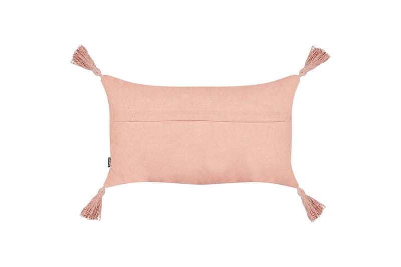 Prydnadskuddar Valvaria set om 2 Rosa - Rosa - Textil & mattor - Filtar, kuddar & plädar - Prydnadskudde & kuddfodral