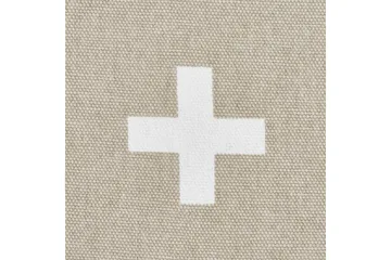 Prydnadskuddar Velleia set om 2 Beige/vit - Beige/vit - Textil & mattor - Filtar, kuddar & plädar - Prydnadskudde & kuddfodral