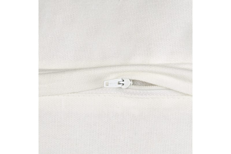 Prydnadskuddar Velleia set om 2 Vit/Röd - Vit/Röd - Textil & mattor - Filtar, kuddar & plädar - Prydnadskudde & kuddfodral