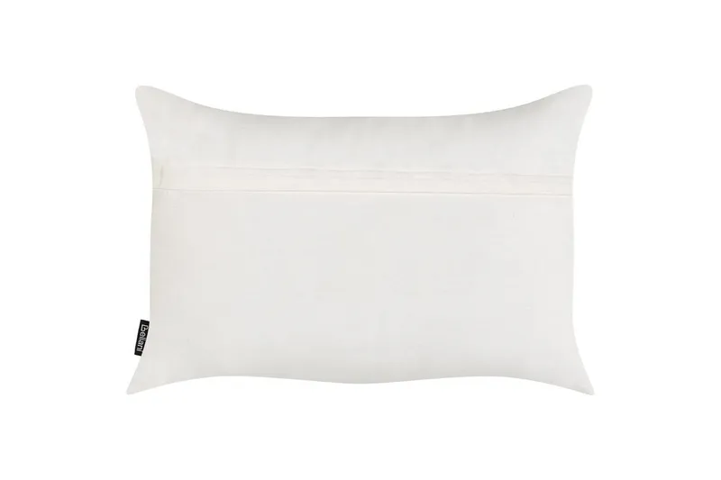 Prydnadskuddar Velleia set om 2 Vit/Röd - Vit/Röd - Textil & mattor - Filtar, kuddar & plädar - Prydnadskudde & kuddfodral