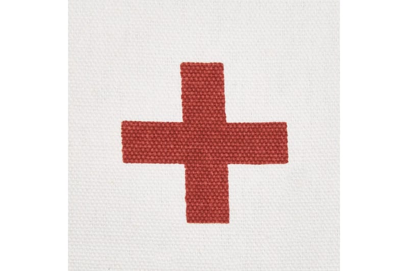 Prydnadskuddar Velleia set om 2 Vit/Röd - Vit/Röd - Textil & mattor - Filtar, kuddar & plädar - Prydnadskudde & kuddfodral