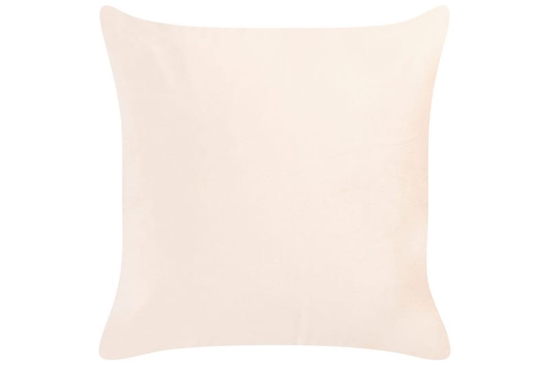 Prydnadskuddar Yarrow set om 2 Beige/Silver - Beige/Silver - Utemöbler - Dynor - Övriga dynor
