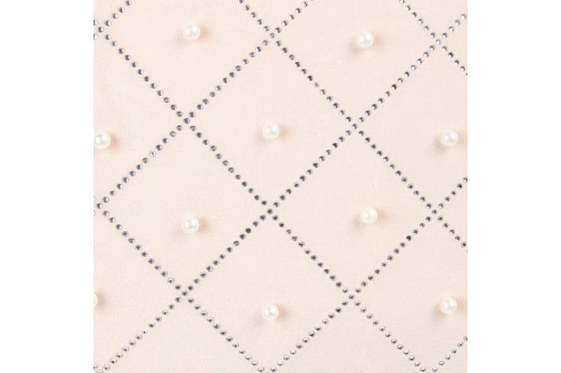 Prydnadskuddar Yarrow set om 2 Beige/Silver - Beige/Silver - Textil & mattor - Filtar, kuddar & plädar - Utekudde