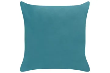 Prydnadskuddar Yarrow set om 2 Blå/Silver - Blå/Silver - Textil & mattor - Filtar, kuddar & plädar - Utekudde
