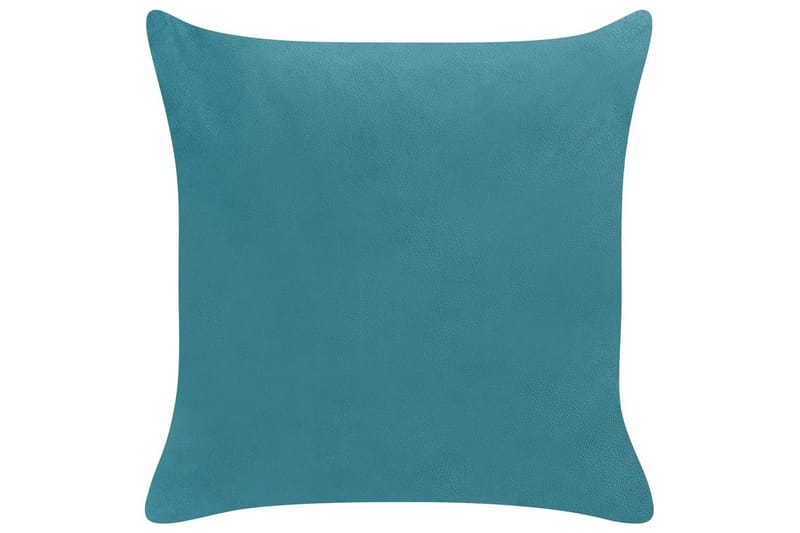 Prydnadskuddar Yarrow set om 2 Blå/Silver - Blå/Silver - Textil & mattor - Filtar, kuddar & plädar - Utekudde