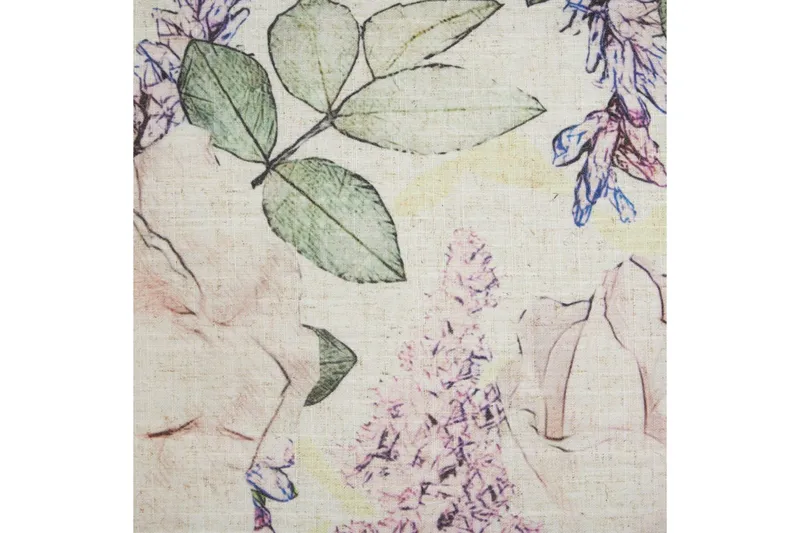 Prydnadskuddar Zahriye set om 2 Violett/flerfärgad - Violett/flerfärgad - Textil & mattor - Filtar, kuddar & plädar - Utekudde