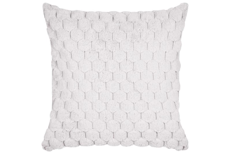 Prydnadskuddar Purslane set om 2 Vit - Vit - Textil & mattor - Filtar, kuddar & plädar - Utekudde