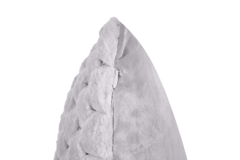 Prydnadskuddar Purslane set om 2 Grå - Grå - Textil & mattor - Filtar, kuddar & plädar - Utekudde