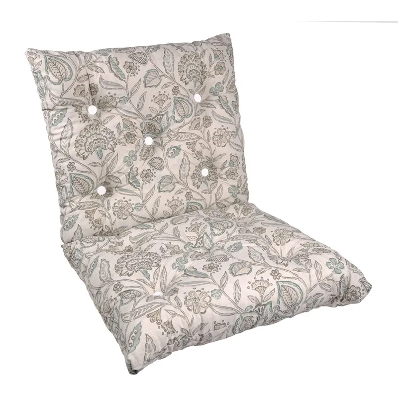 Sits och Ryggdyna utomhus Flock Låg, Beige