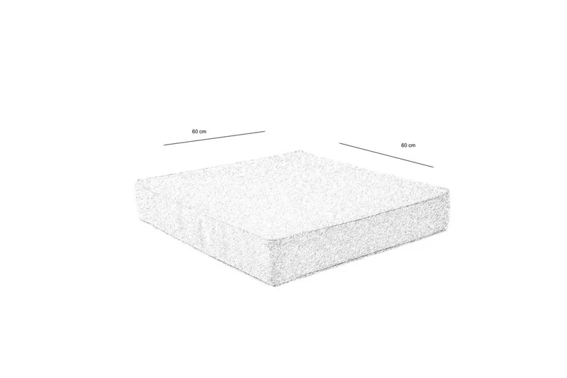 Sittdyna Fritab Robin WR till fåtölj och soffa - Beige Rustic - Utemöbler - Dynor - Sittdynor & ryggdynor utemöbler