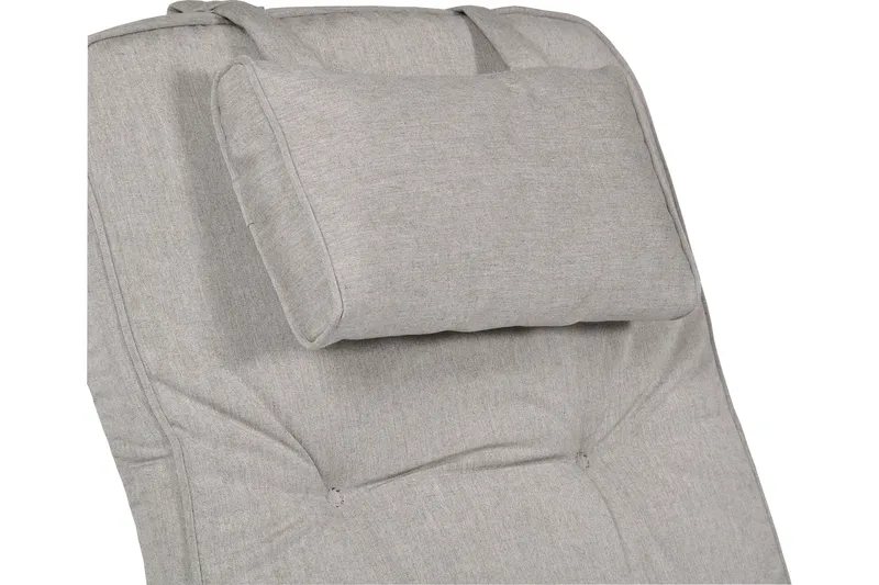 Askgrå B/B woodline,nackkudde - Grå - Utemöbler - Dynor - Solstolsdyna - Dyna däckstol