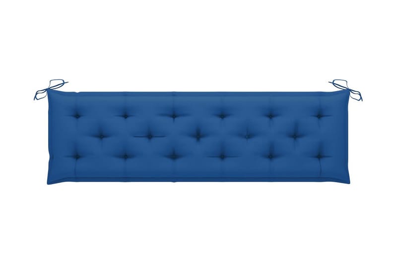 Bänkdyna för trädgården ljusblå 180x50x7 cm tyg - Blå - Utemöbler - Dynor - Sittdynor & ryggdynor utemöbler
