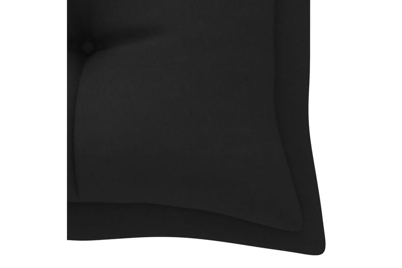 Bänkdyna för trädgården svart 180x50x7 cm tyg - Svart - Utemöbler - Dynor - Sittdynor & ryggdynor utemöbler