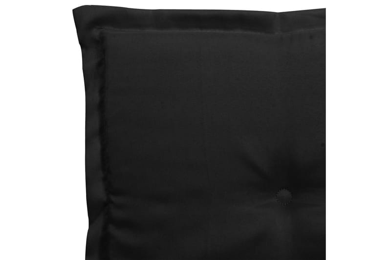 Dyna för trädgårdsbänk svart 200x50x3 cm - Svart - Utemöbler - Dynor - Sittdynor & ryggdynor utemöbler