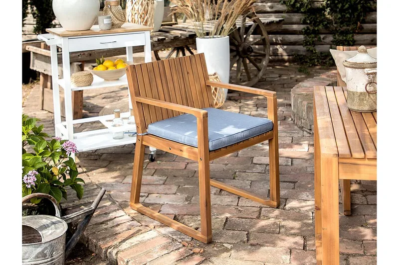 Dyna till trädgårdsstol 8 st blå SASSARI, Blå