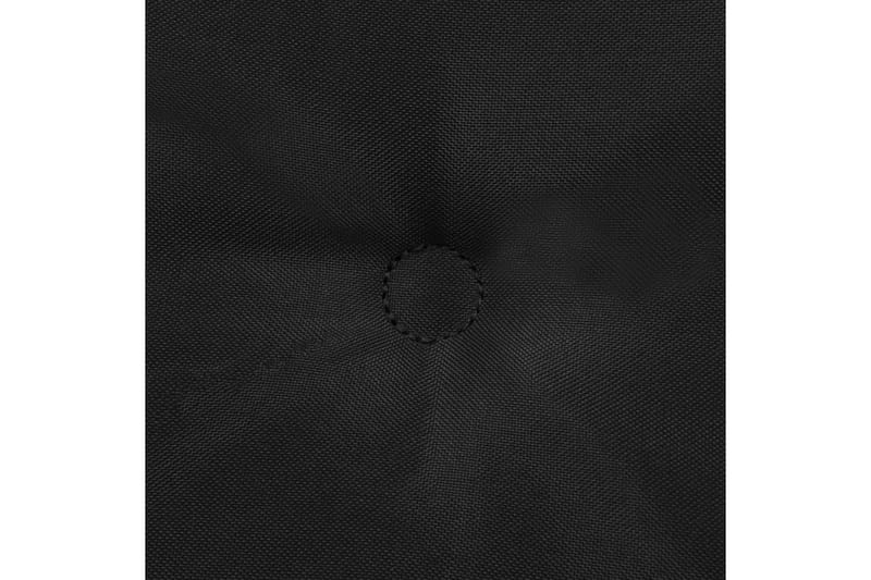 Dynor för trädgårdsstolar 2 st svart 100x50x3 cm - Svart - Utemöbler - Dynor - Sittdynor & ryggdynor utemöbler