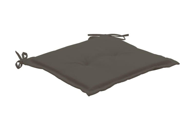 Dynor för trädgårdsstolar 4 st antracit 40x40x3 cm - Grå - Utemöbler - Dynor - Sittdynor & ryggdynor utemöbler