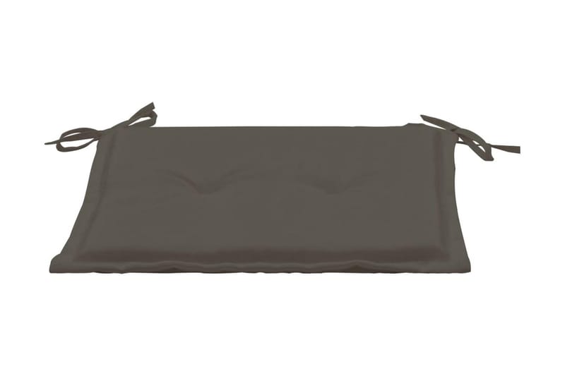 Dynor för trädgårdsstolar 4 st antracit 40x40x3 cm - Grå - Utemöbler - Dynor - Sittdynor & ryggdynor utemöbler