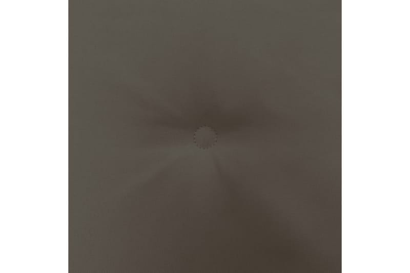 Dynor för trädgårdsstolar 4 st antracit 40x40x3 cm - Grå - Utemöbler - Dynor - Sittdynor & ryggdynor utemöbler