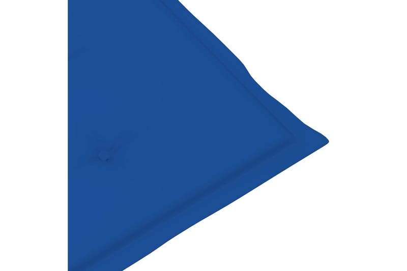 Dynor för trädgårdsstolar 4 st kungsblå 100x50x4 cm - Blå - Utemöbler - Dynor - Sittdynor & ryggdynor utemöbler