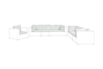 Melantha Dynfodral 75x120 cm - Krämvit - Utemöbler - Dynor - Dynöverdrag & utomhusklädsel