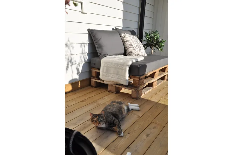 Royal Palle Sitsdyna 120x80 cm Vattenavvisande Svart - Fritab - Utemöbler - Dynor - Sittdynor & ryggdynor utemöbler