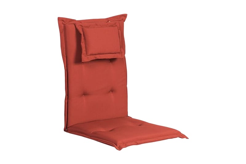 Wilhelmina Dyna till Trädgårdsstol 8-pack - Röd - Utemöbler - Dynor - Sittdynor & ryggdynor utemöbler
