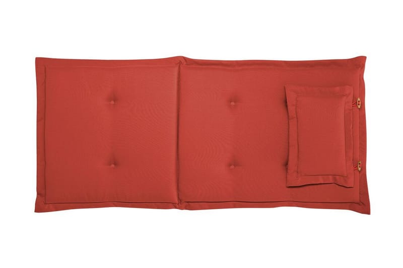 Wilhelmina Dyna till Trädgårdsstol 8-pack - Röd - Utemöbler - Dynor - Sittdynor & ryggdynor utemöbler