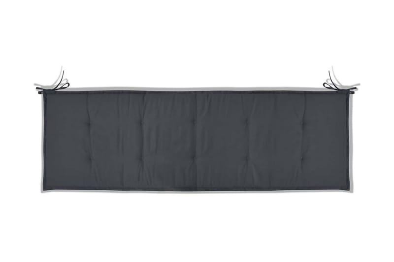 Bänkdyna för trädgården 150x50x3 cm antracit - Grå - Utemöbler - Dynor - Soffdynor & bänkdynor utemöbler