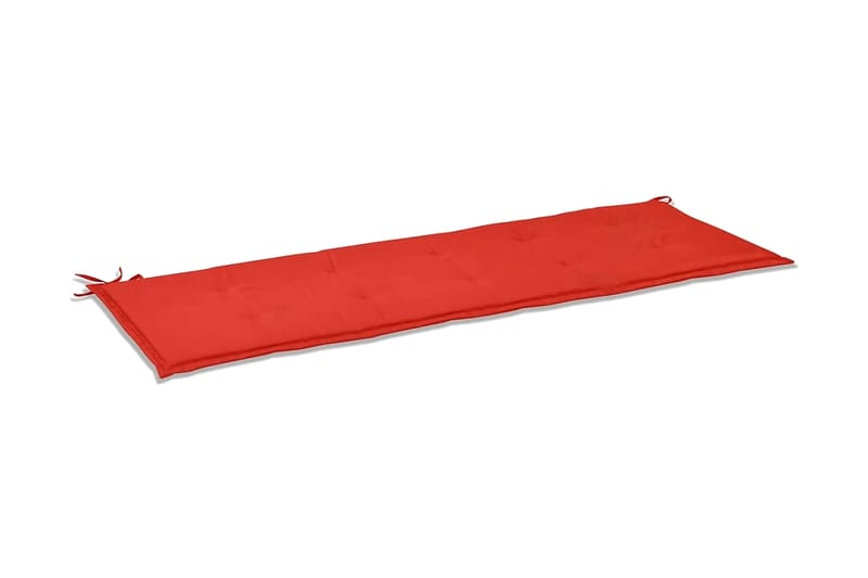 Bänkdyna för trädgården 150x50x3 cm röd - Röd - Utemöbler - Dynor - Soffdynor & bänkdynor utemöbler