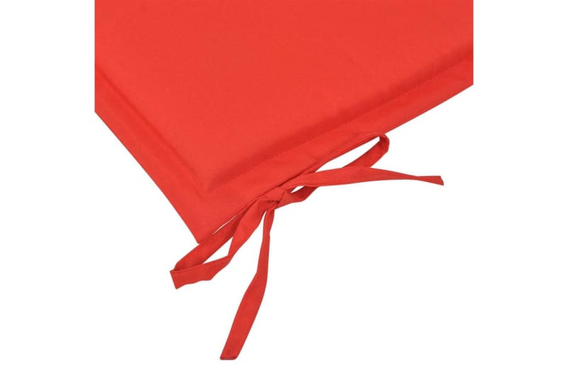 Bänkdyna för trädgården 150x50x3 cm röd - Röd - Utemöbler - Dynor - Soffdynor & bänkdynor utemöbler