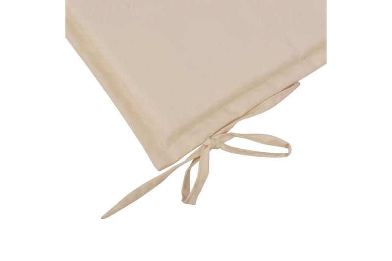 Bänkdyna för trädgården 180x50x3 cm gräddvit - Vit - Utemöbler - Dynor - Soffdynor & bänkdynor utemöbler
