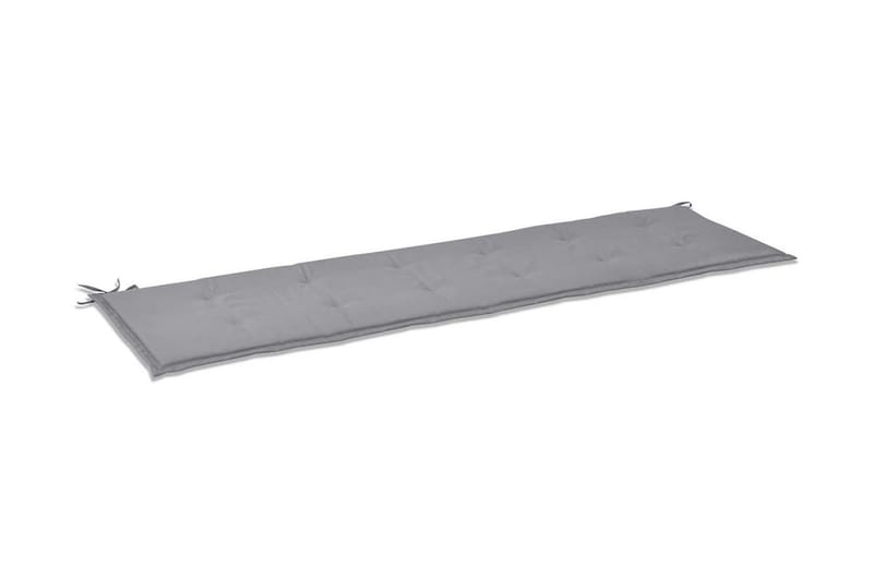 Bänkdyna för trädgården 180x50x3 cm grå - Grå - Utemöbler - Dynor - Soffdynor & bänkdynor utemöbler