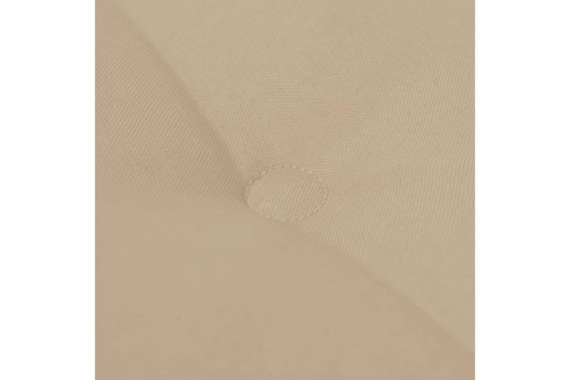 Bänkdyna för trädgården beige 120x50x3 cm - Beige - Utemöbler - Dynor - Soffdynor & bänkdynor utemöbler