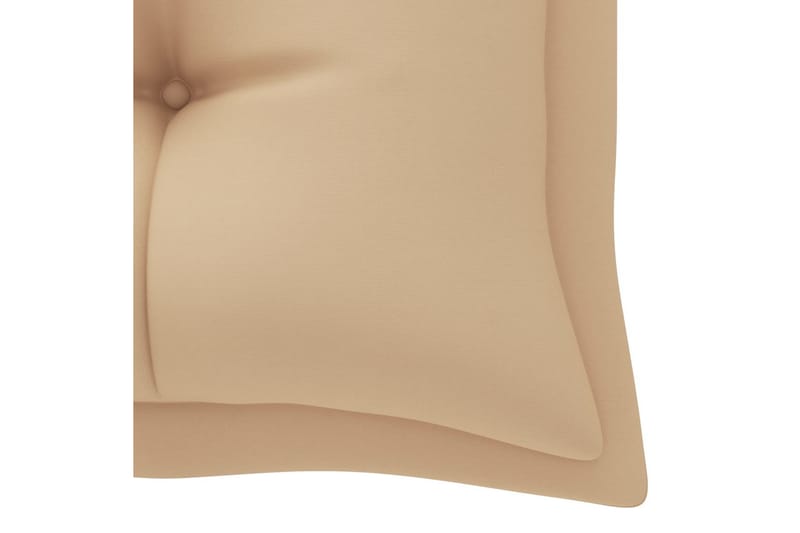 Bänkdyna för trädgården beige 180x50x7 cm tyg - Beige - Utemöbler - Dynor - Sittdynor & ryggdynor utemöbler