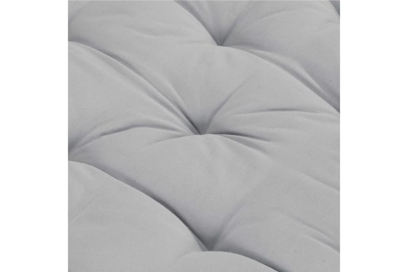 Dyna till pallsoffa bomull 120x40x7 cm grå - Grå - Utemöbler - Dynor - Soffdynor & bänkdynor utemöbler