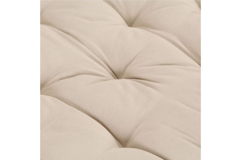 Dyna till pallsoffa bomull 120x40x7 cm beige - Beige - Utemöbler - Dynor - Soffdynor & bänkdynor utemöbler