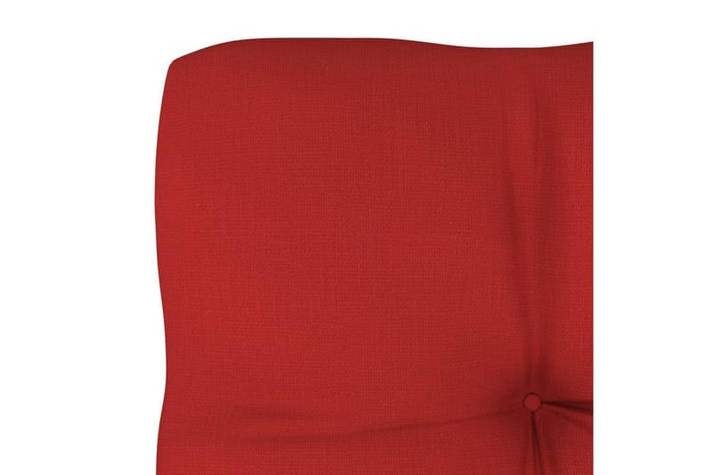 Dyna till pallsoffa röd 80x80x10 cm - Röd - Soffdynor & bänkdynor utemöbler