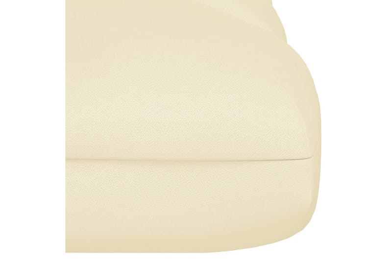 Dyna till pallsoffa gräddvit 120x80x10 cm - Kräm - Utemöbler - Dynor - Soffdynor & bänkdynor utemöbler