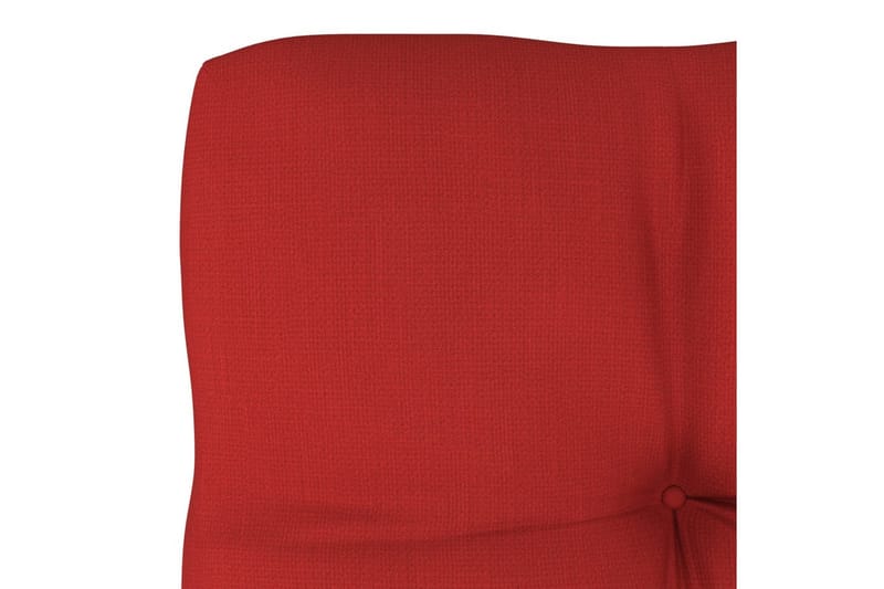 Dyna till pallsoffa röd 70x70x10 cm - Röd - Soffdynor & bänkdynor utemöbler